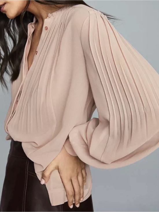 REISS Tops - REISS Handen Pleated Blouse UK 10 / US 6 $239